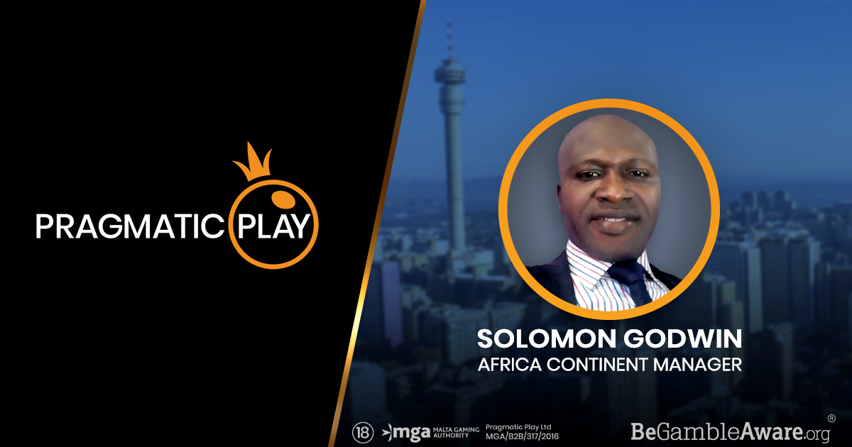 Pragmatic Play se expande a África con Solomon Godwin como CEO