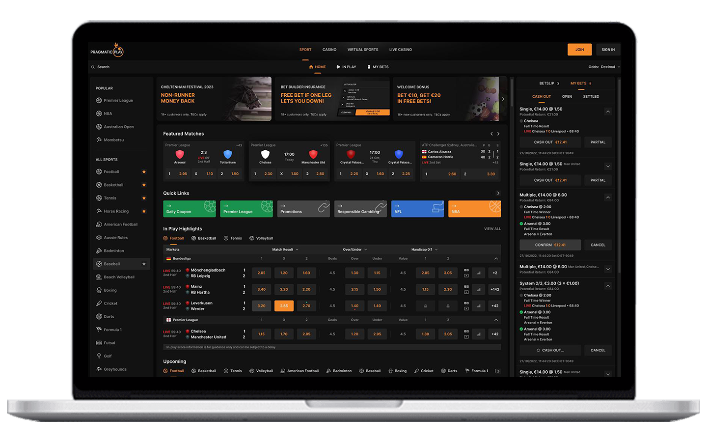 Sportsbook is our newest product vertical