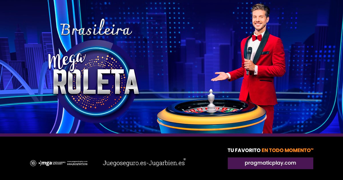 PRAGMATIC PLAY LANZA VERSIÓN DE MEGA ROULETTE PARA BRASIL