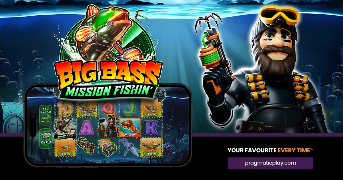 PRAGMATIC PLAY MELAKUKAN PERJALANAN PETANG UNTUK MENCARI HARTA DI BIG BASS MISSION FISHIN’