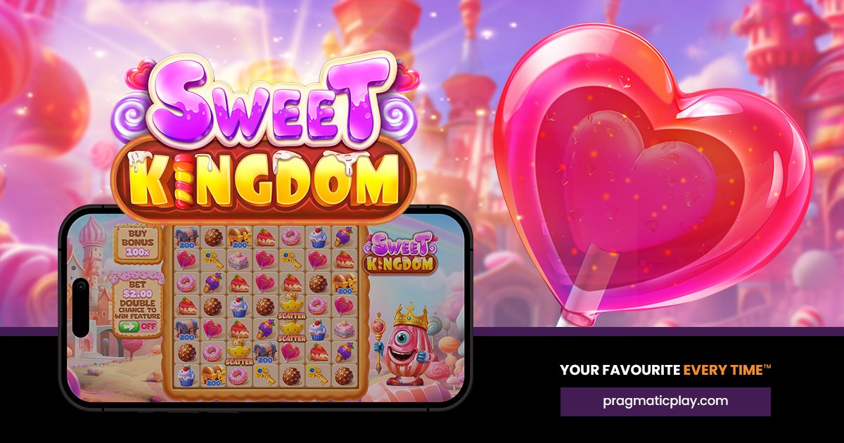 PRAGMATIC PLAY VỚI VÔ VÀN MÓN NGỌT TRONG SWEET KINGDOM  