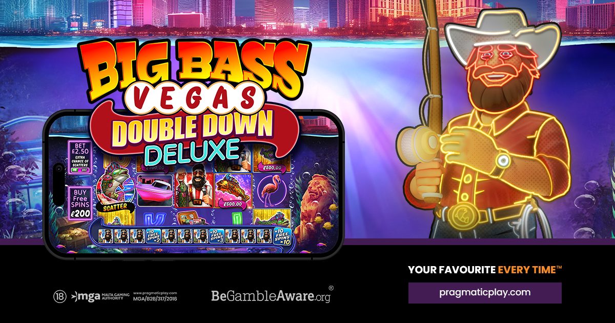 PRAGMATIC PLAY HEADS TO SIN CITY IN BIG BASS VEGAS DOUBLE DOWN DELUXE