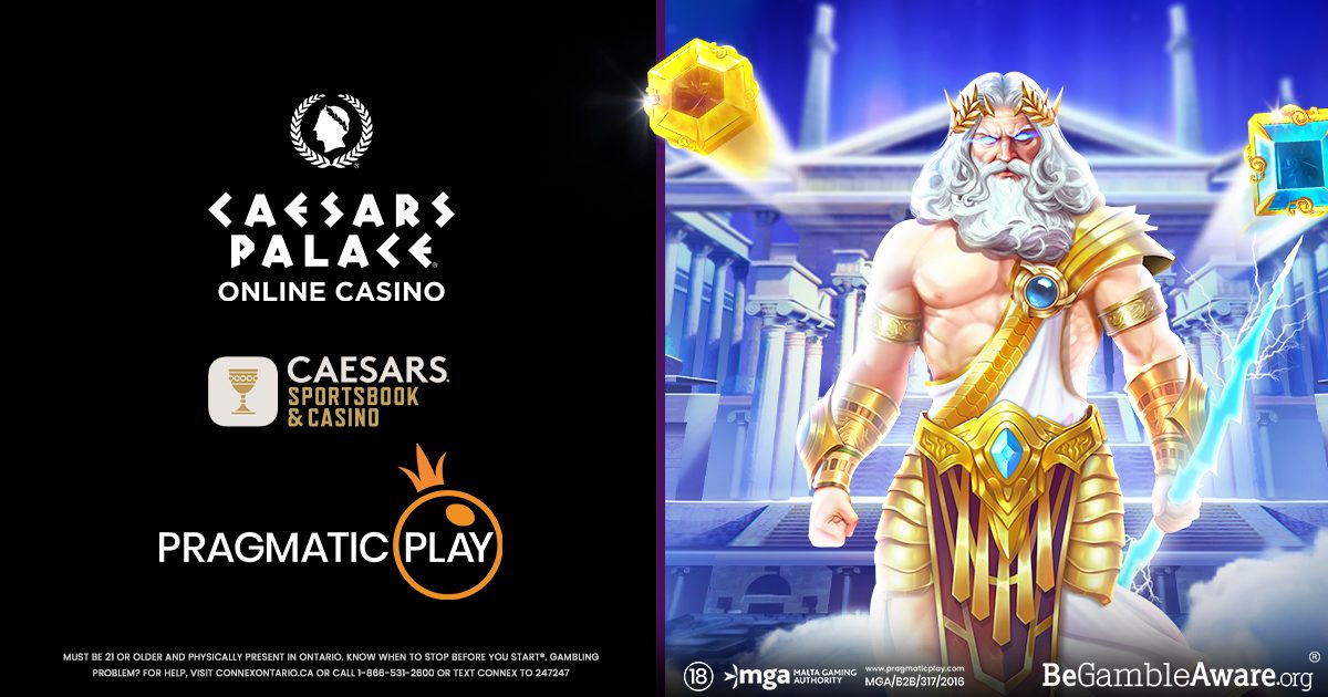 PRAGMATIC PLAY STRENGTHENS ONTARIO OFFERING WITH CAESARS DIGITAL ROLLOUT