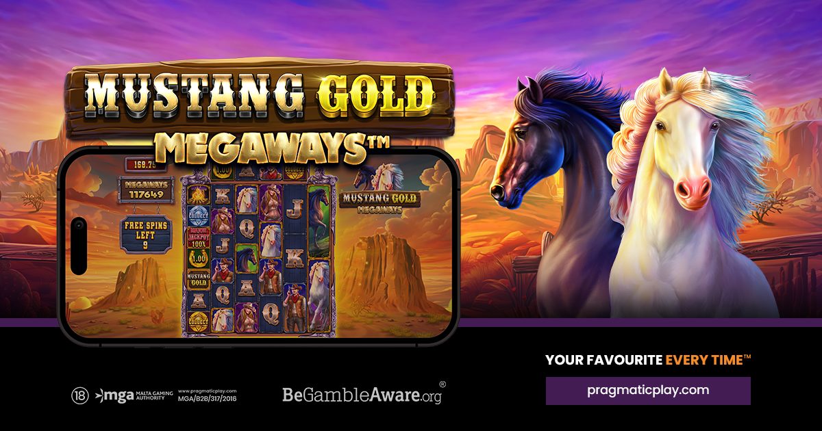 PRAGMATIC PLAY EXPLORES NEW FRONTIERS IN MUSTANG GOLD MEGAWAYS™