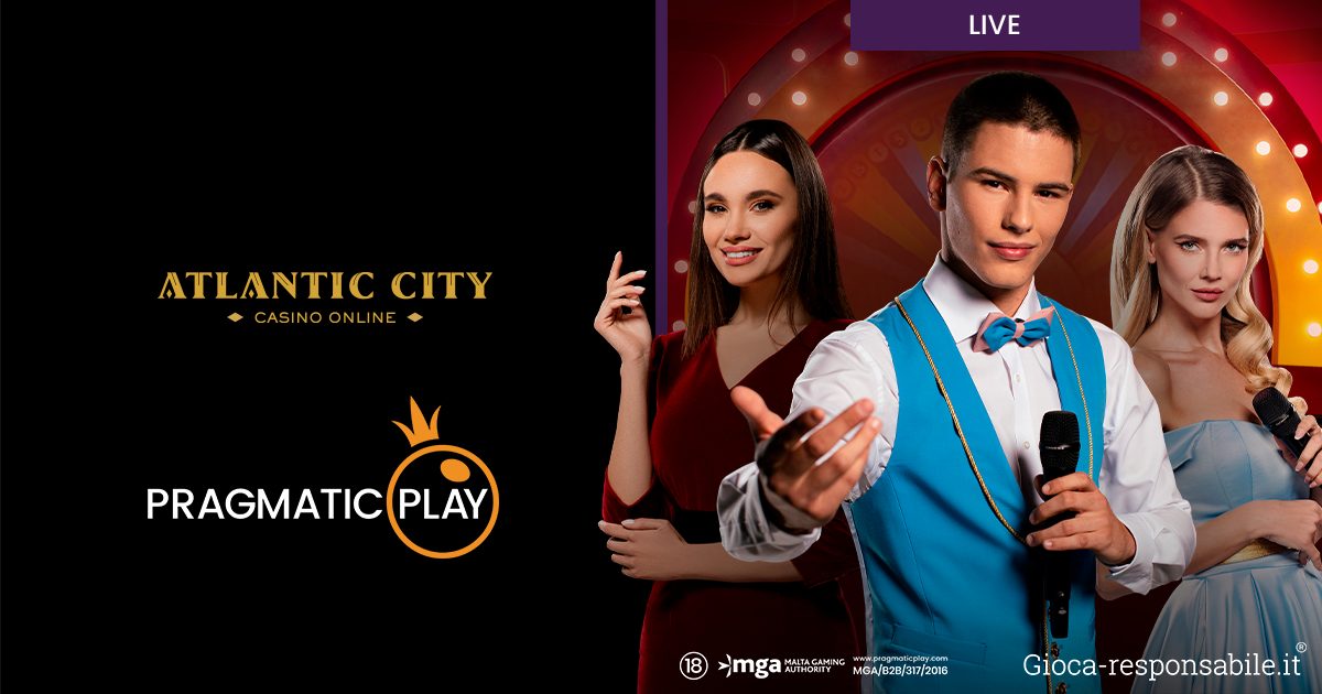 PRAGMATIC PLAY LANCIA L’OFFERTA DEL CASINÒ LIVE AD ATLANTIC CITY