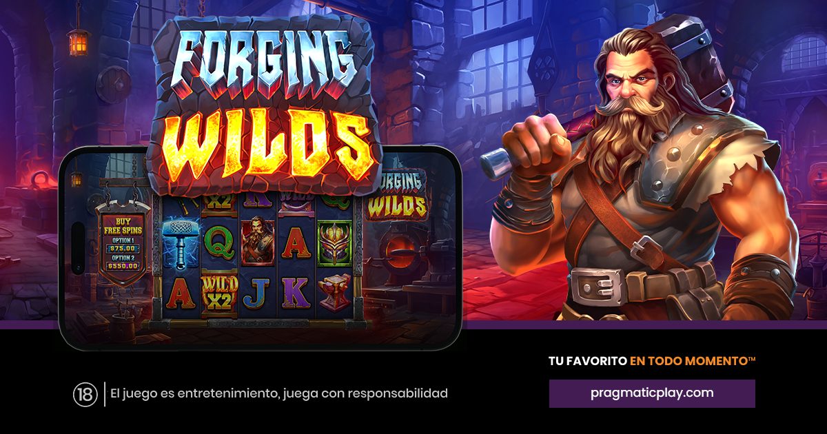 PRAGMATIC PLAY LANÇA GRANDES GANHOS EM FORGING WILDS  