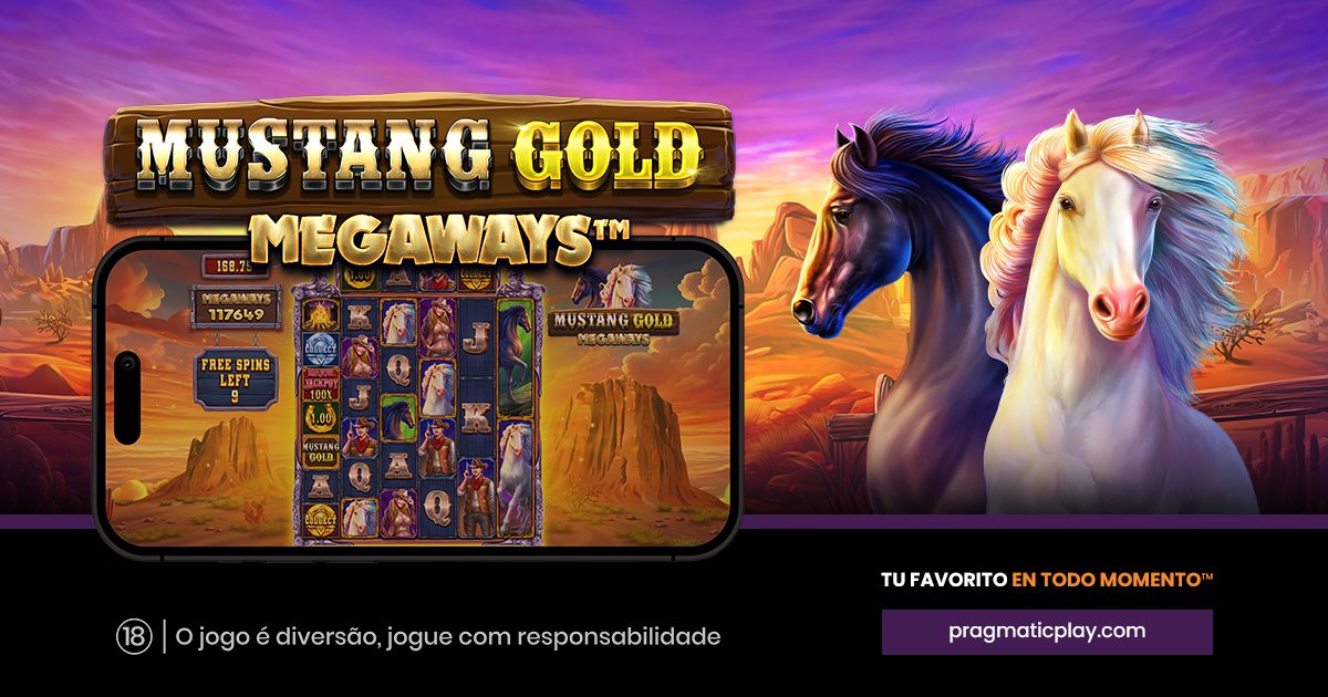 PRAGMATIC PLAY EXPLORA NOVAS FRONTEIRAS NO MUSTANG GOLD MEGAWAYS™