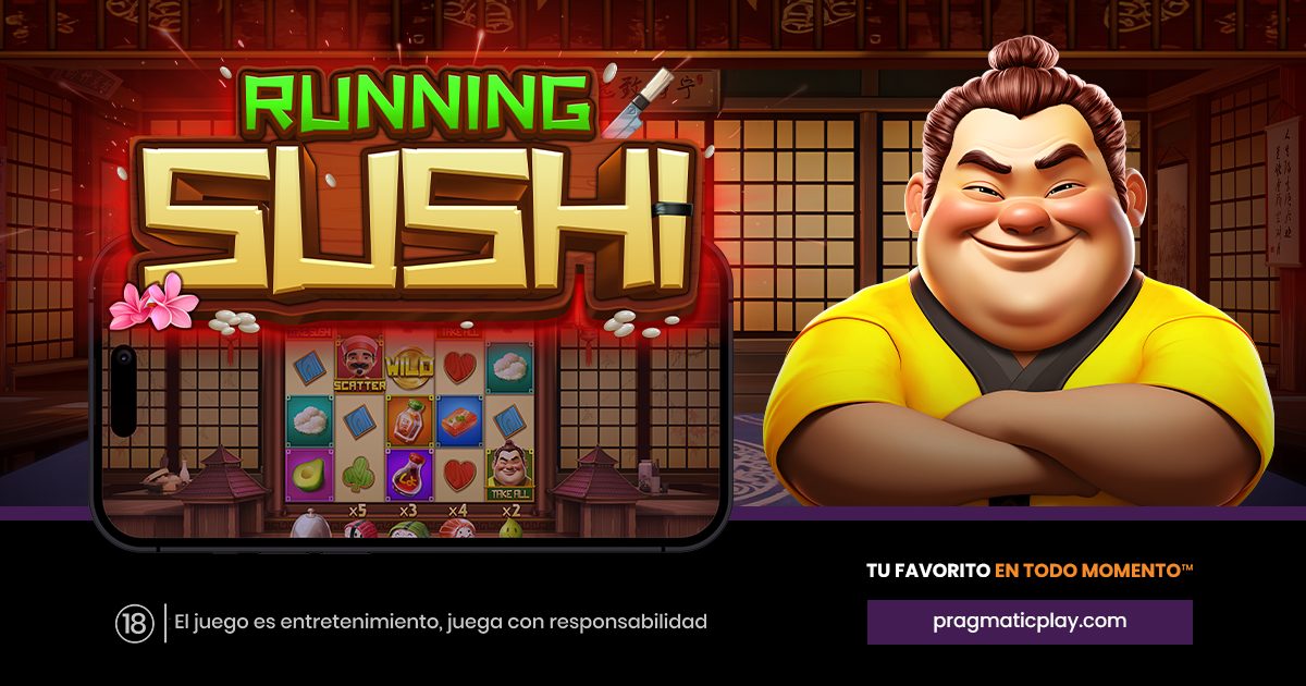 PRAGMATIC PLAY SERVE UM DELEITE EM RUNNING SUSHI 