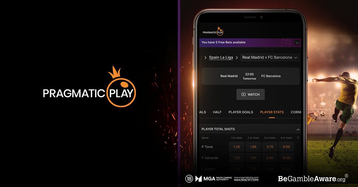 PRAGMATIC PLAY ADDS FOOTBALL PLAYER MARKETS TO SPORTSBOOK OFFERING