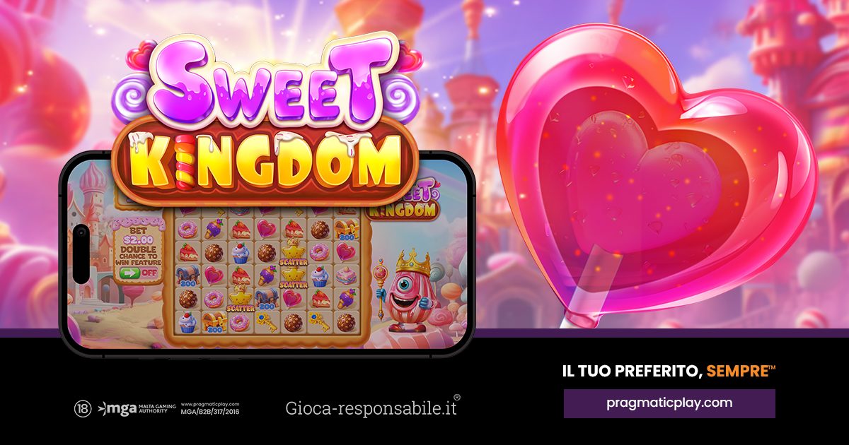 Pragmatic Play pubblica la stuzzicante Sweet Kingdom Slot