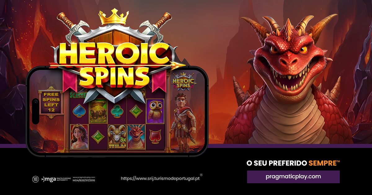 PRAGMATIC PLAY PROCURA UM CAMPEÃO EM HEROIC SPINS