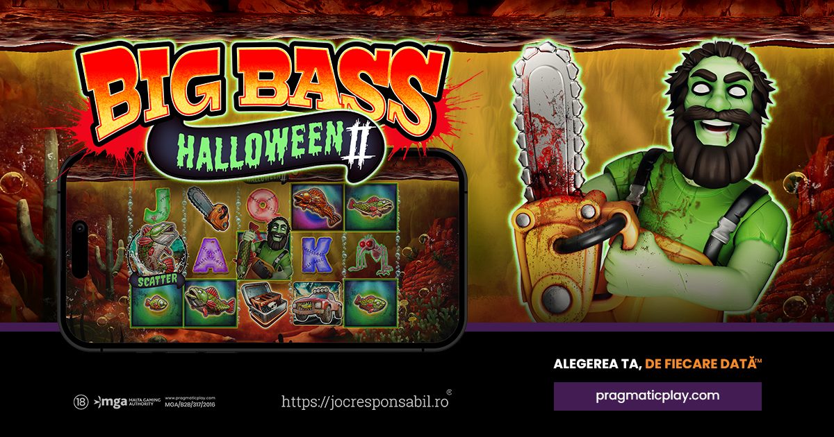 PRAGMATIC PLAY DEZVĂLUIE SURPRIZE ÎNFRICOȘĂTOARE CU BIG BASS HALLOWEEN 2