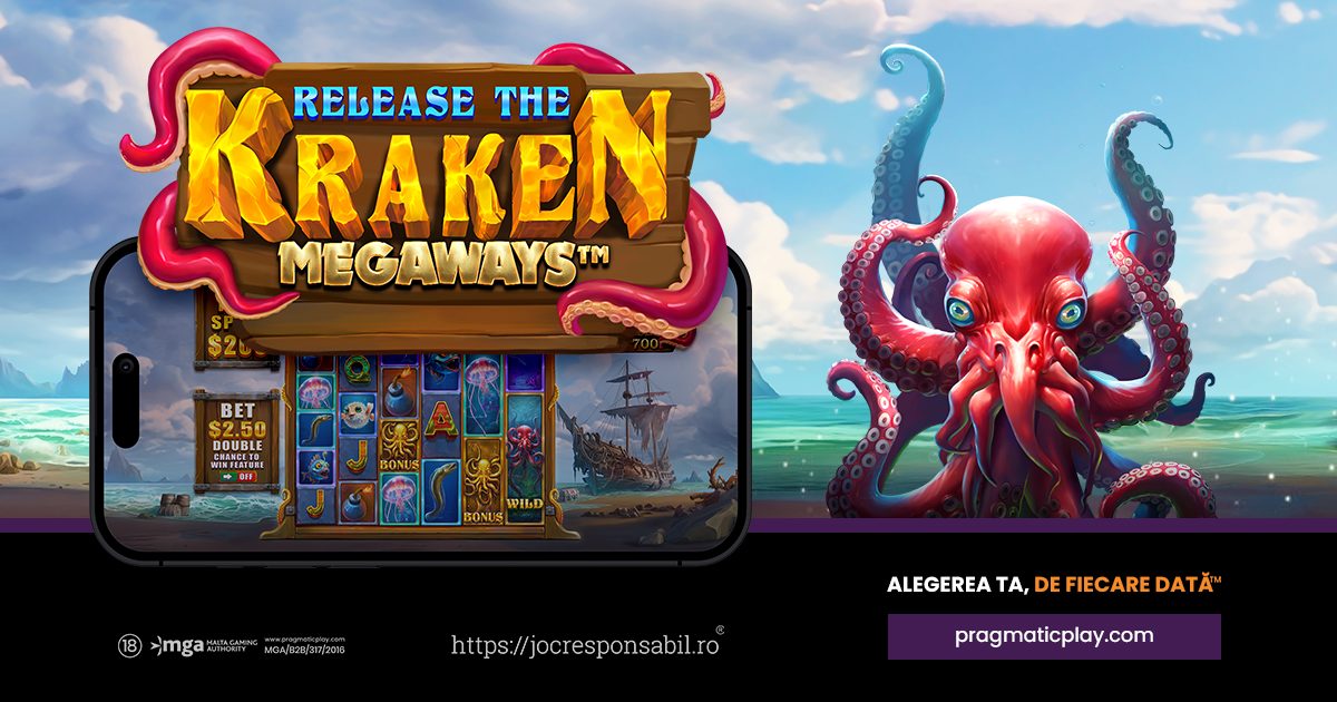 PRAGMATIC PLAY DEZLĂNȚUIE REROTIRI WILD ÎN RELEASE THE KRAKEN MEGAWAYS™