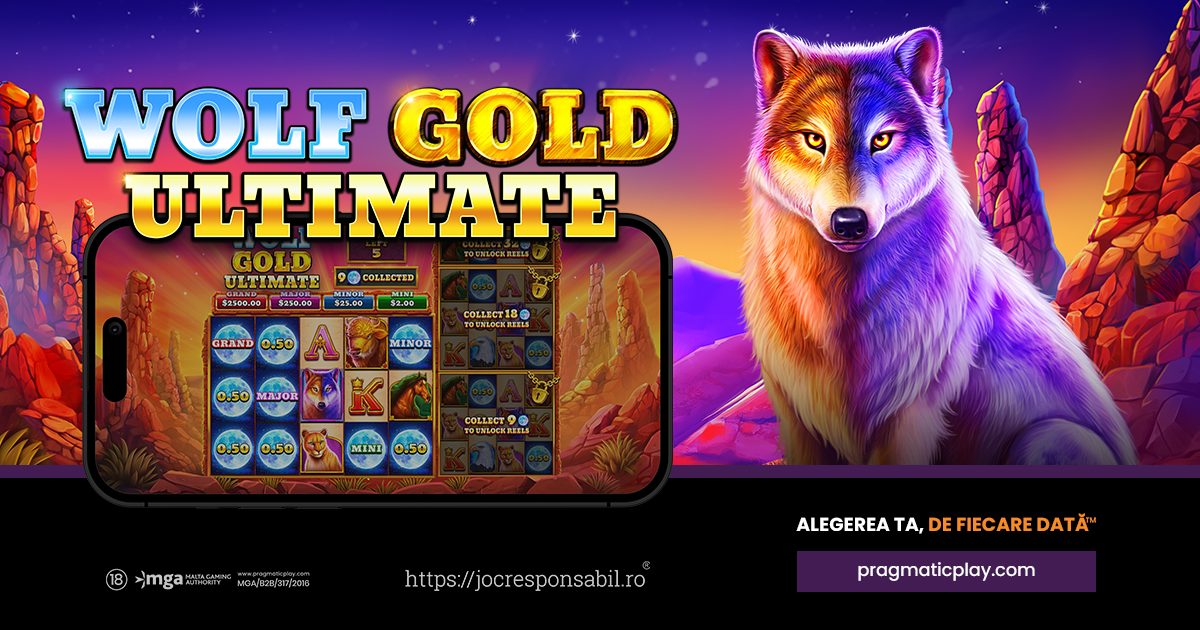 PRAGMATIC PLAY DEZLĂNȚUIE GRILE SUPLIMENTARE ÎN WOLF GOLD ULTIMATE