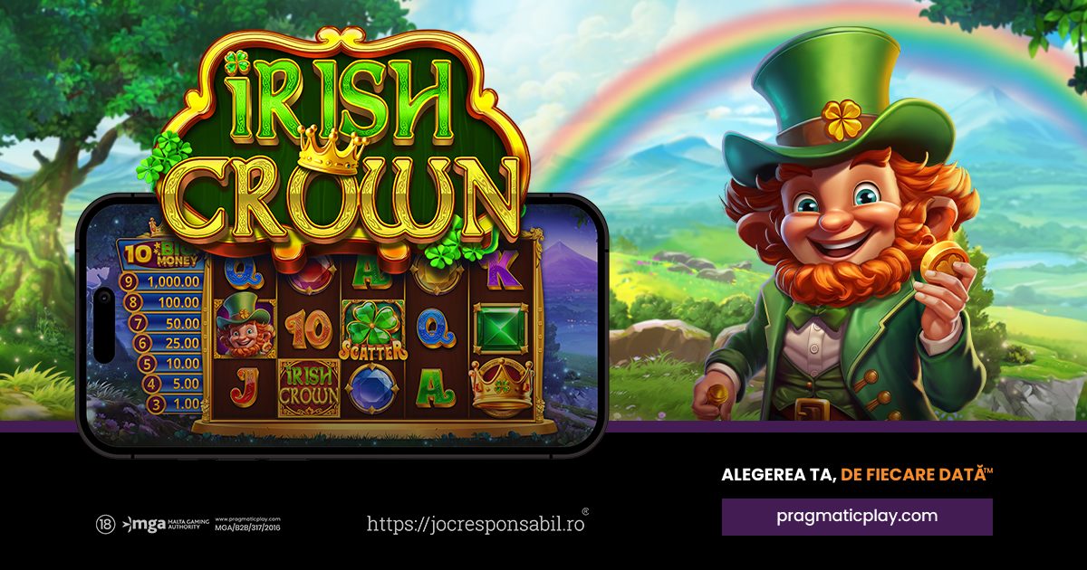 PRAGMATIC PLAY DEZVĂLUIE SIMBOLURI MYSTERY ÎN DIN IRISH CROWN